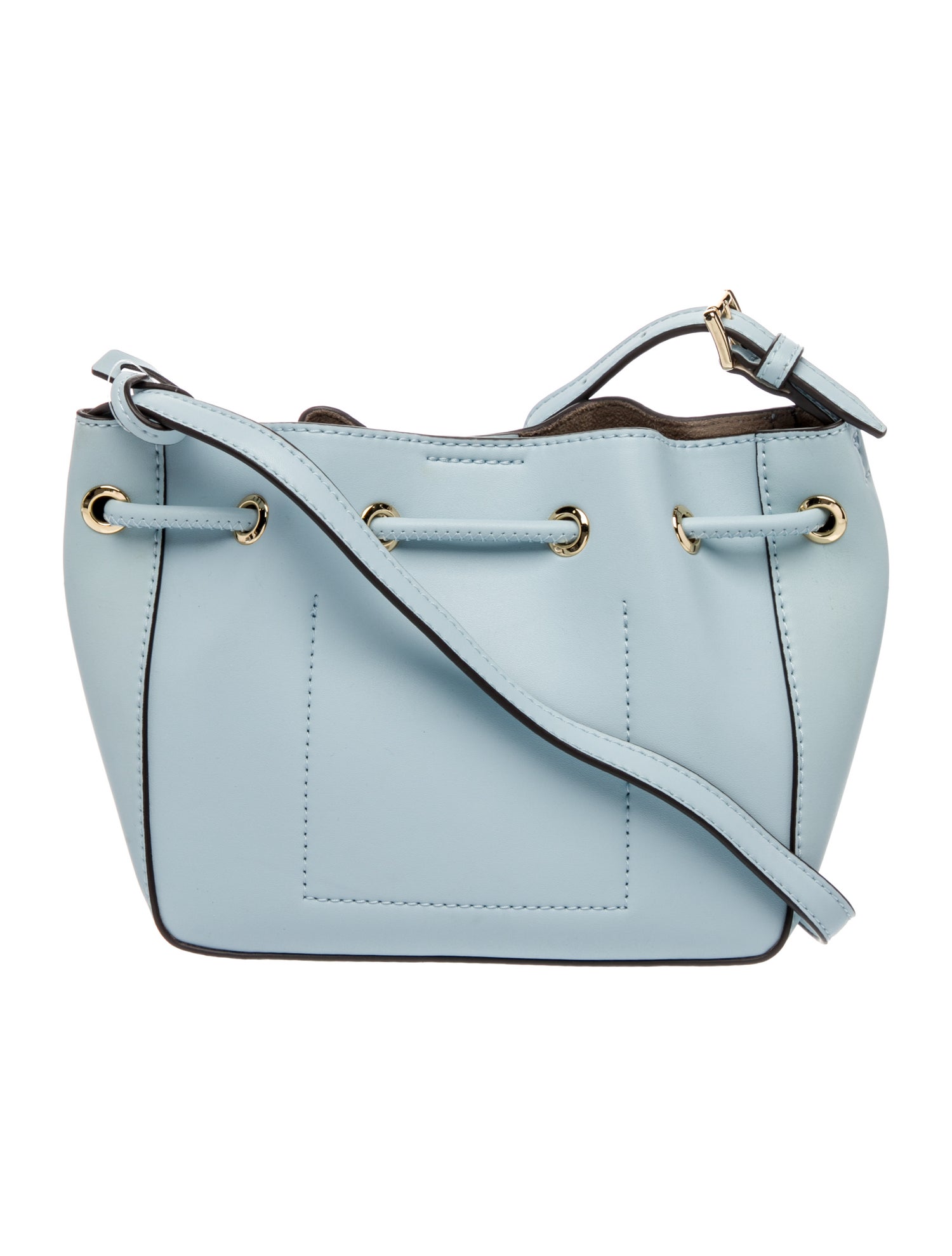 Michael Kors Leather Bucket Bag